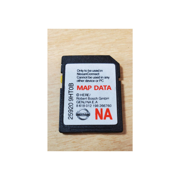 2017 Nissan Rogue NissanConnect Navigation Map Data SD Card OEM 259209HT0B - Picture 1 of 2